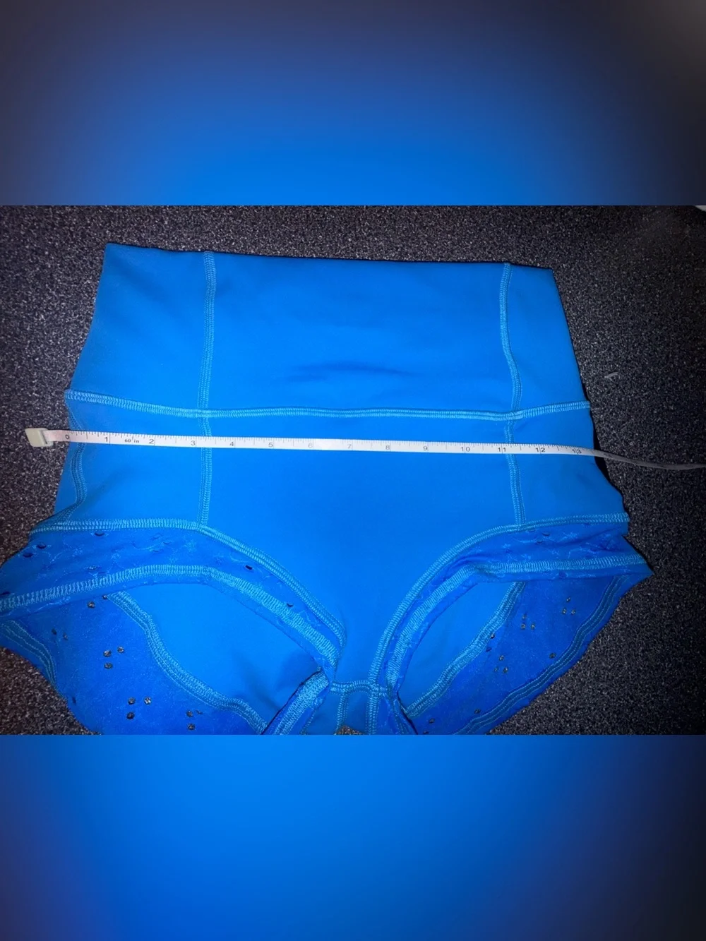 Five the Label NWT!! High-Waist Eye-lite Shorts in Bright Blue Size Adult Small